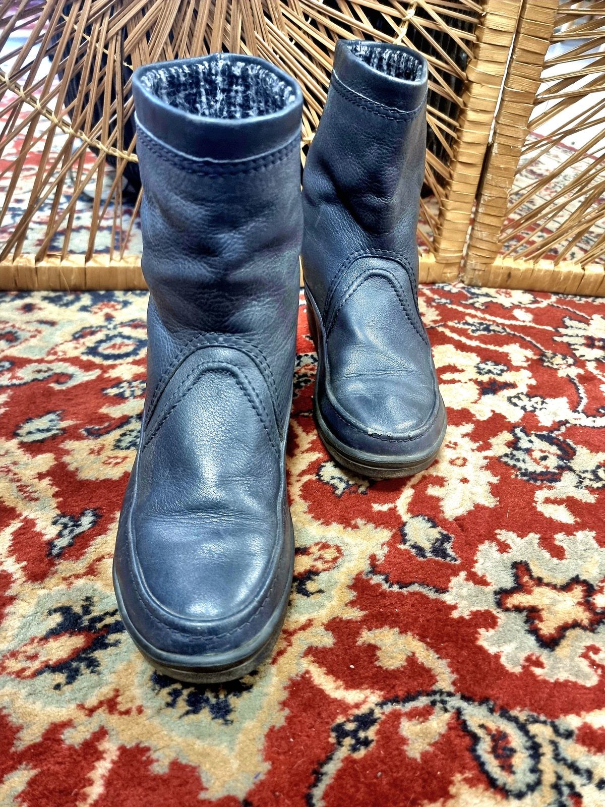 Vintage Salamander Ankle Boots