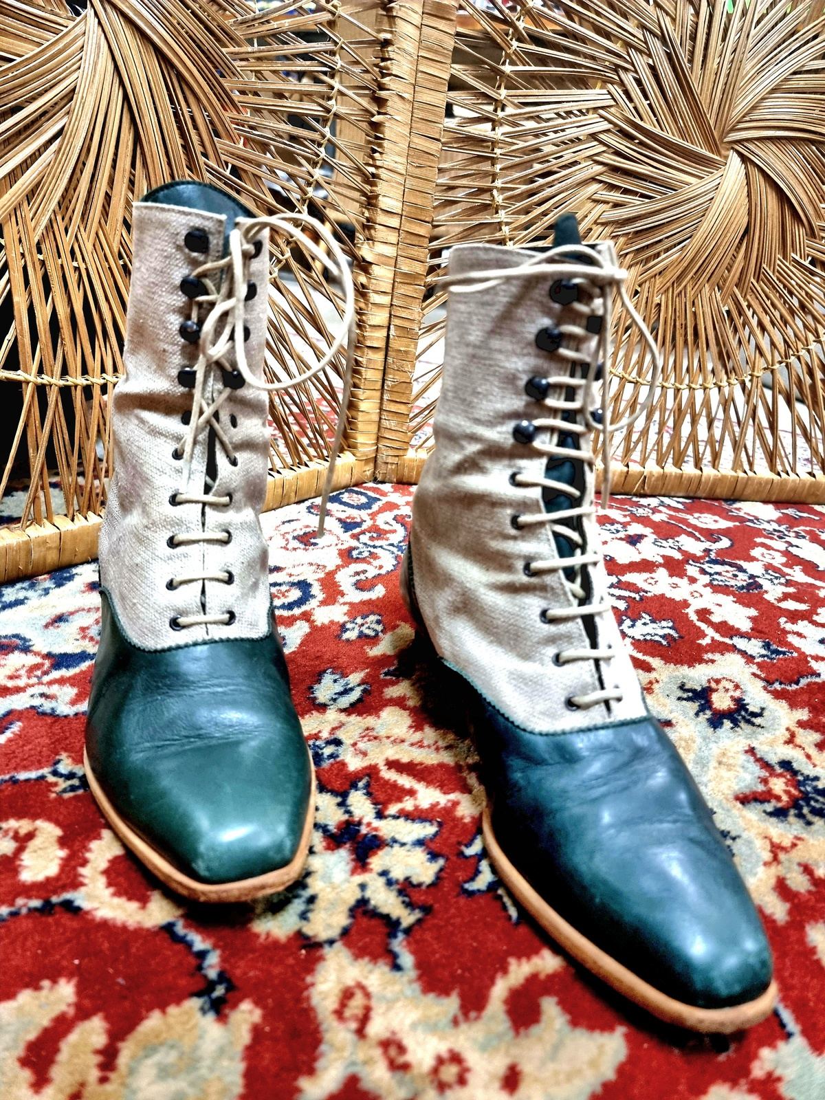 Vintage Siidtiroler Schube Ankle Boots