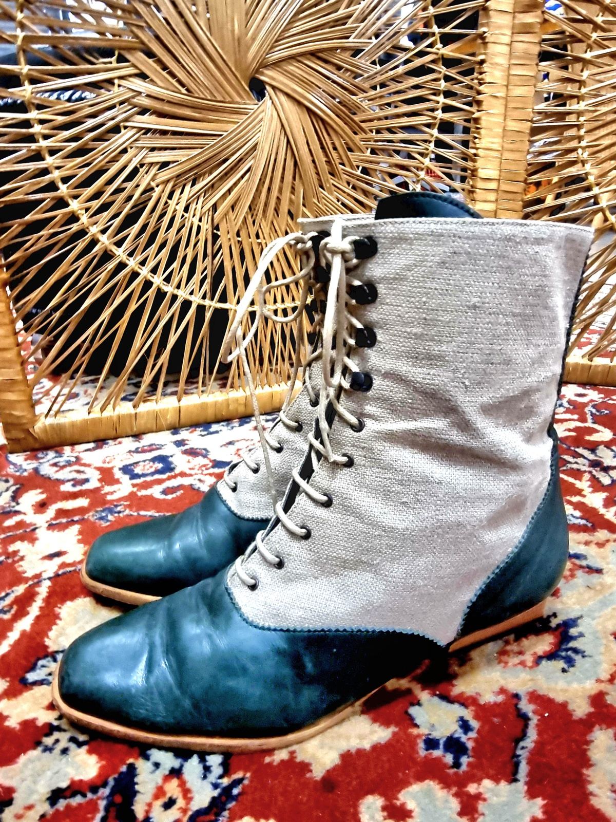 Vintage Siidtiroler Schube Ankle Boots