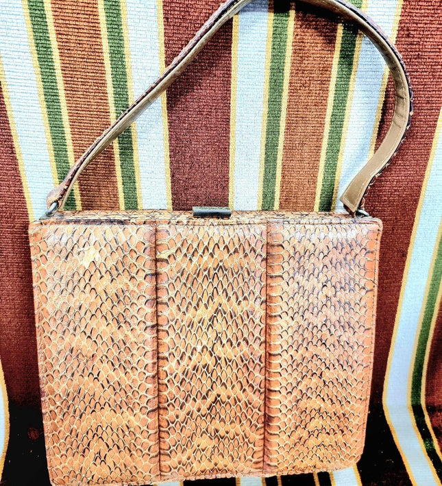 Vintage Snakeskin Verweegen Koa bag - Yatva