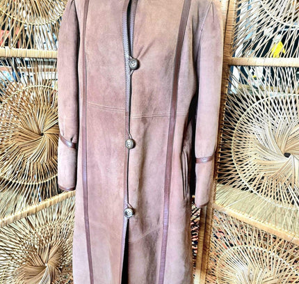 Vintage Suede Winter coat - Yatva