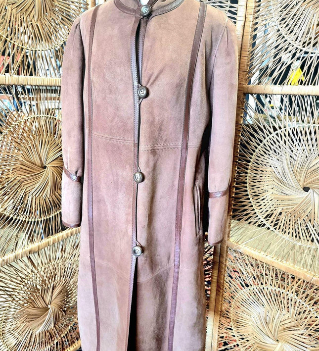 Vintage Suede Winter coat - Yatva