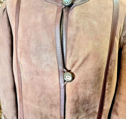 Vintage Suede Winter coat - Yatva
