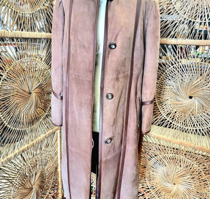 Vintage Suede Winter coat - Yatva