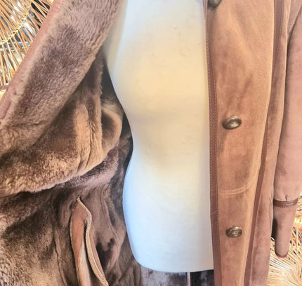 Vintage Suede Winter coat - Yatva