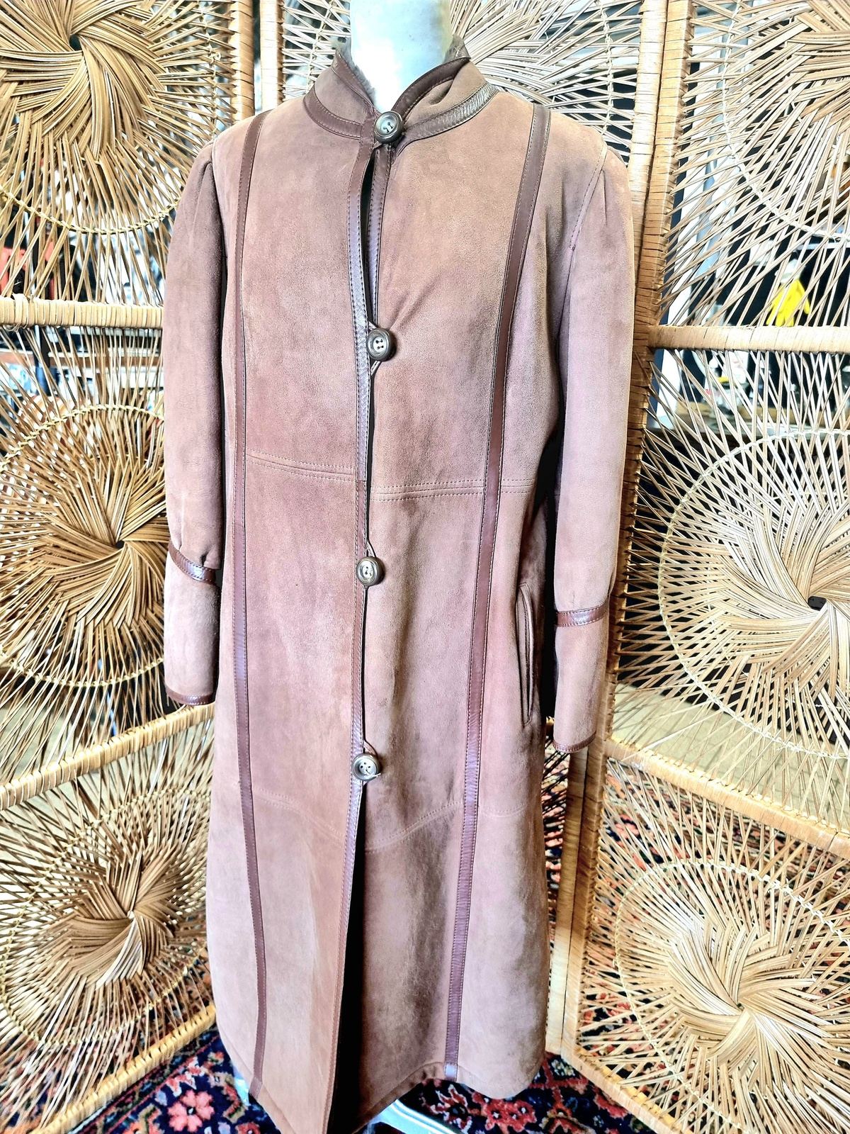 Vintage Suede Winter coat