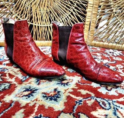 Vintage Ugorossetti Ankle Boots - Yatva