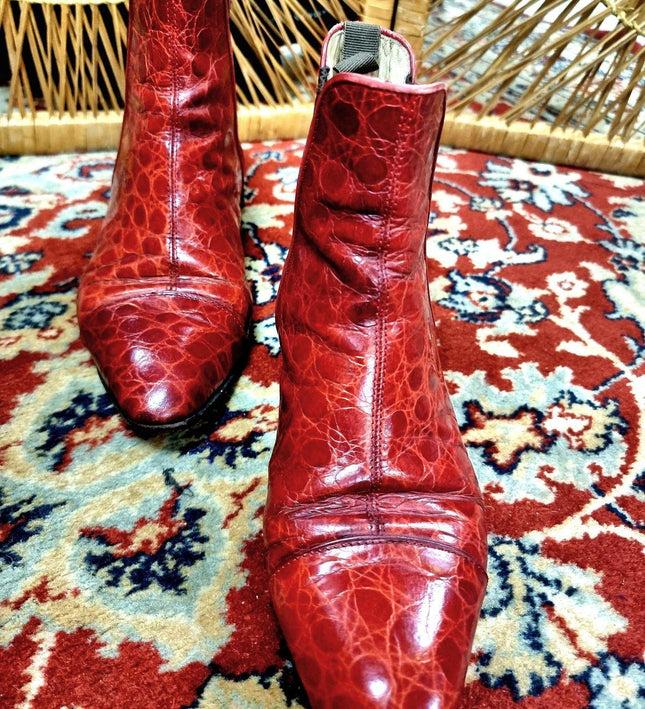 Vintage Ugorossetti Ankle Boots - Yatva