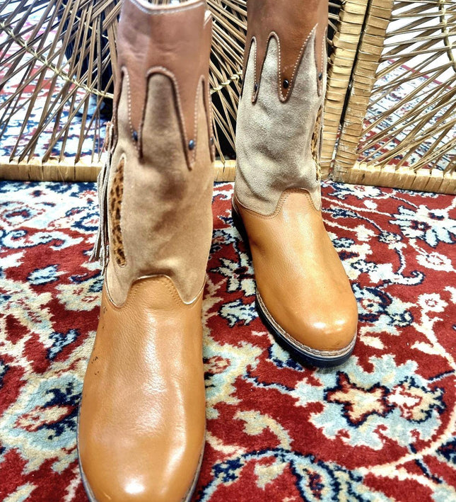 Vintage West Side Boots - Yatva