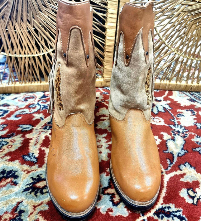 Vintage West Side Boots - Yatva